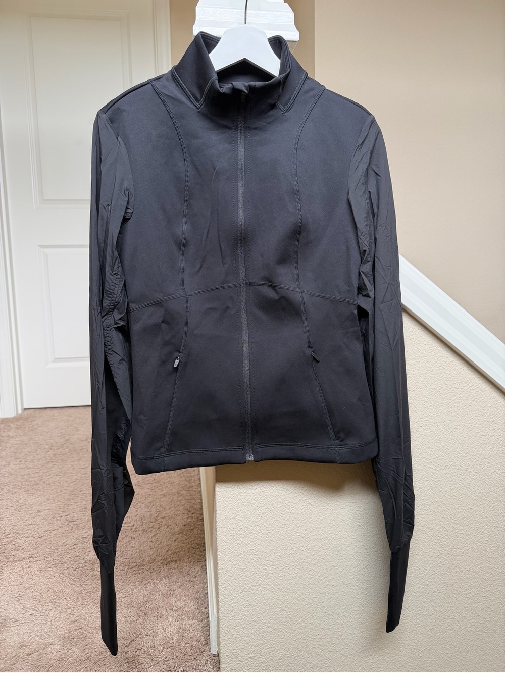 Sweaty Betty Black Performance Full-Zip Jacket